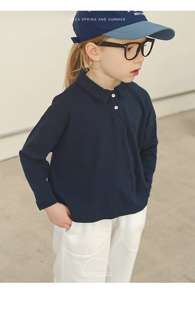 Bien a Bien - Korean Children Fashion - #kidzfashiontrend - Bick Collar Tee