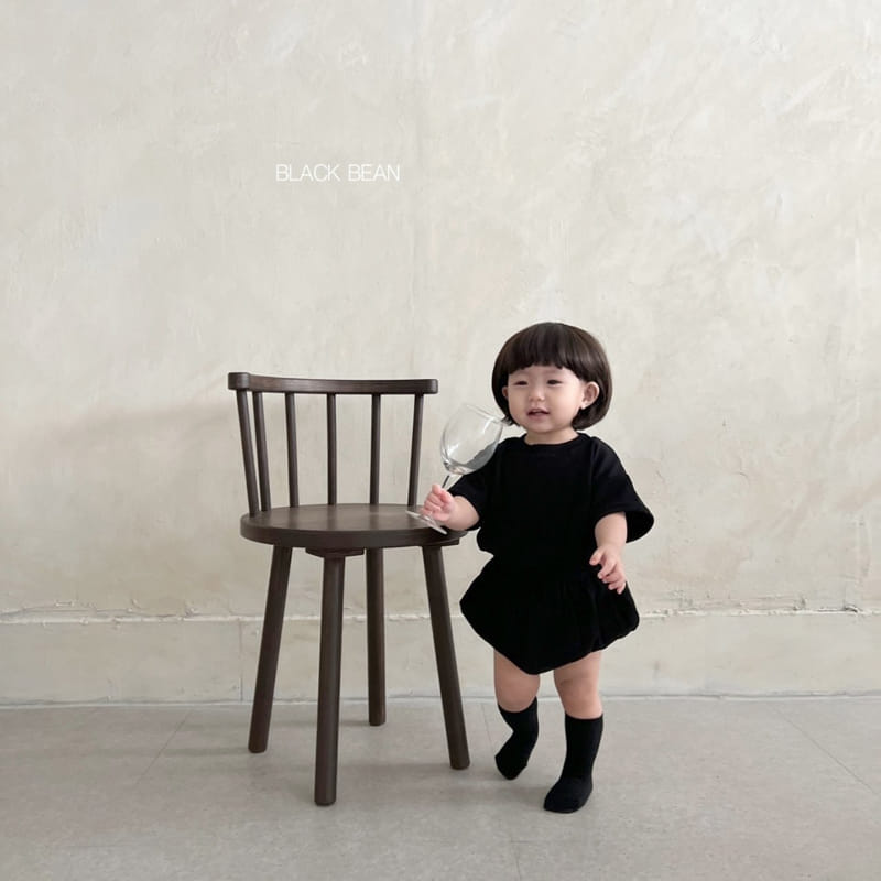 Black Bean - Korean Baby Fashion - #babyfashion - Daily Bebe Top Bottom Set - 10