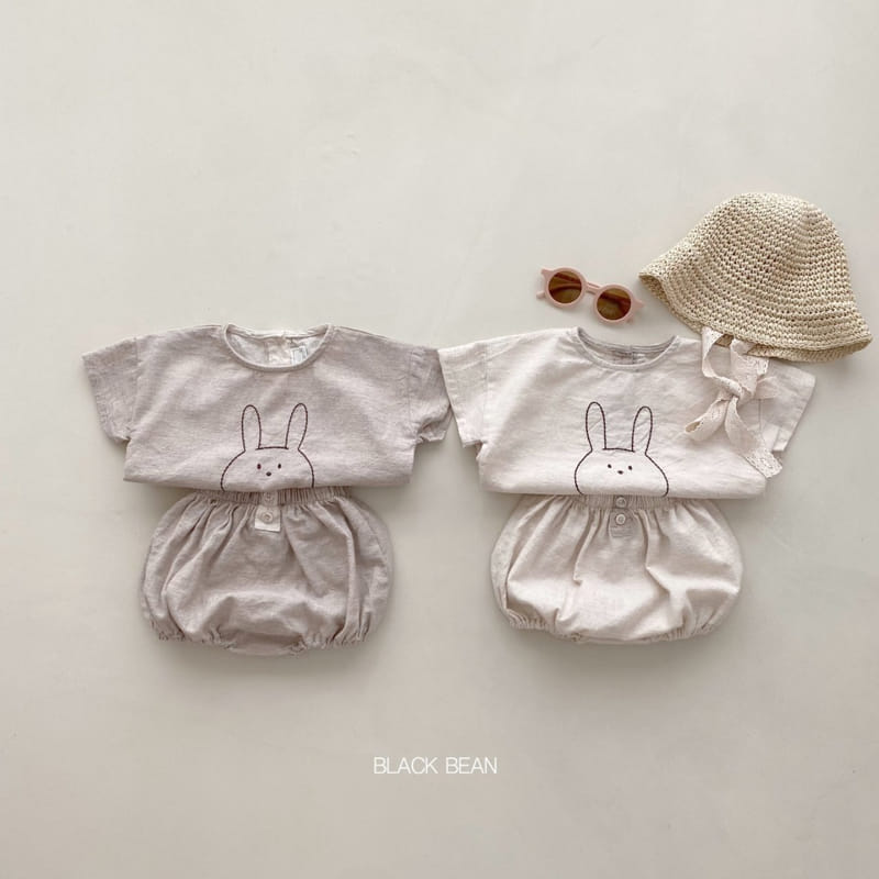 Black Bean - Korean Baby Fashion - #babygirlfashion - Belly Bebe Top Bottom Set - 10