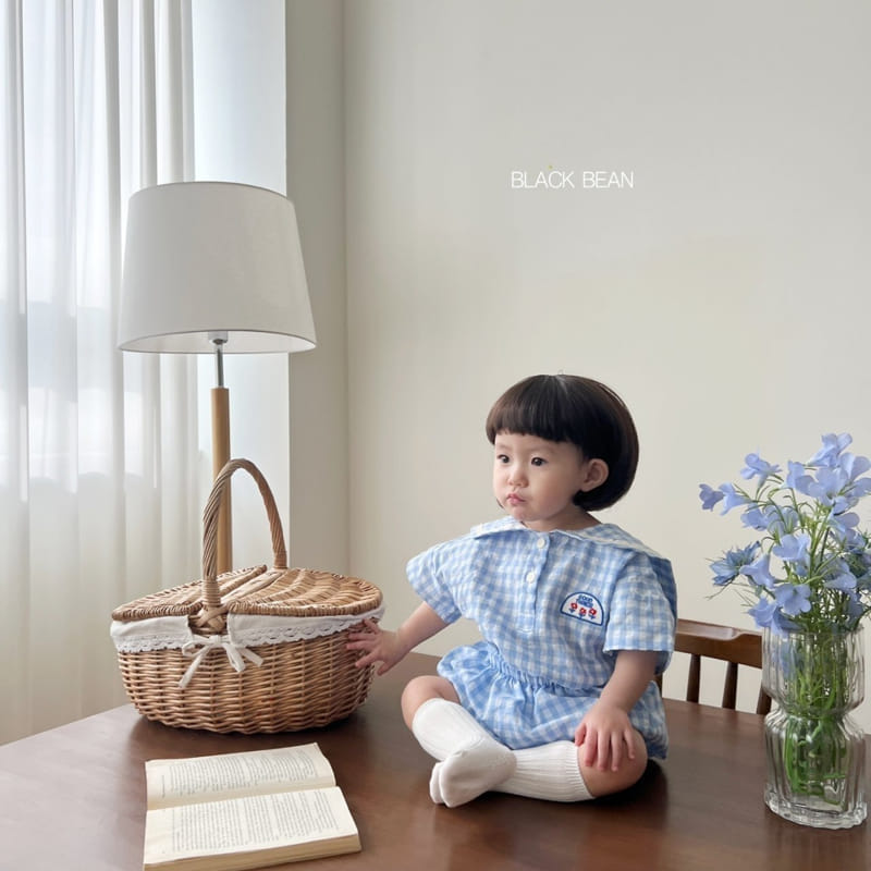 Black Bean - Korean Baby Fashion - #babyoninstagram - Luna Bebe Top Bottom Set - 6