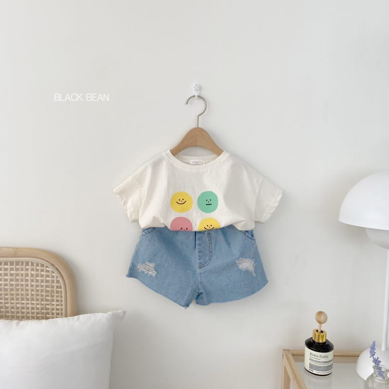 Black Bean - Korean Children Fashion - #designkidswear - Motion Tee