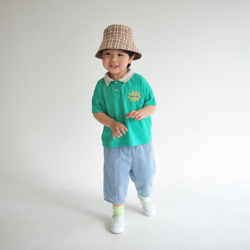 Buttercup - Korean Children Fashion - #childofig - Good Day Collar Tee - 8