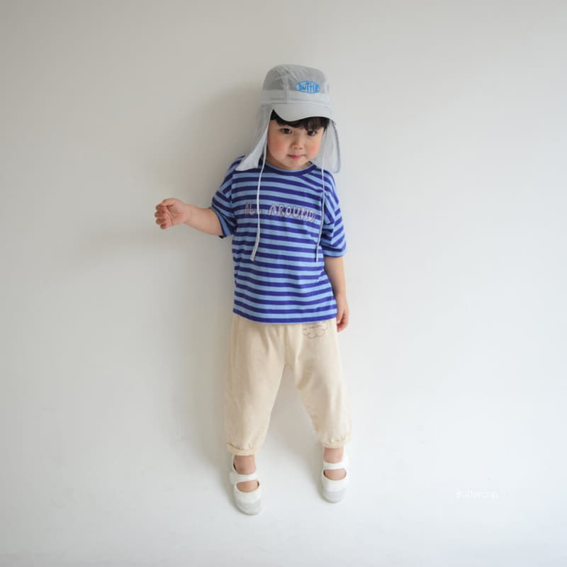 Buttercup - Korean Children Fashion - #childrensboutique - Around Stripes Tee - 5