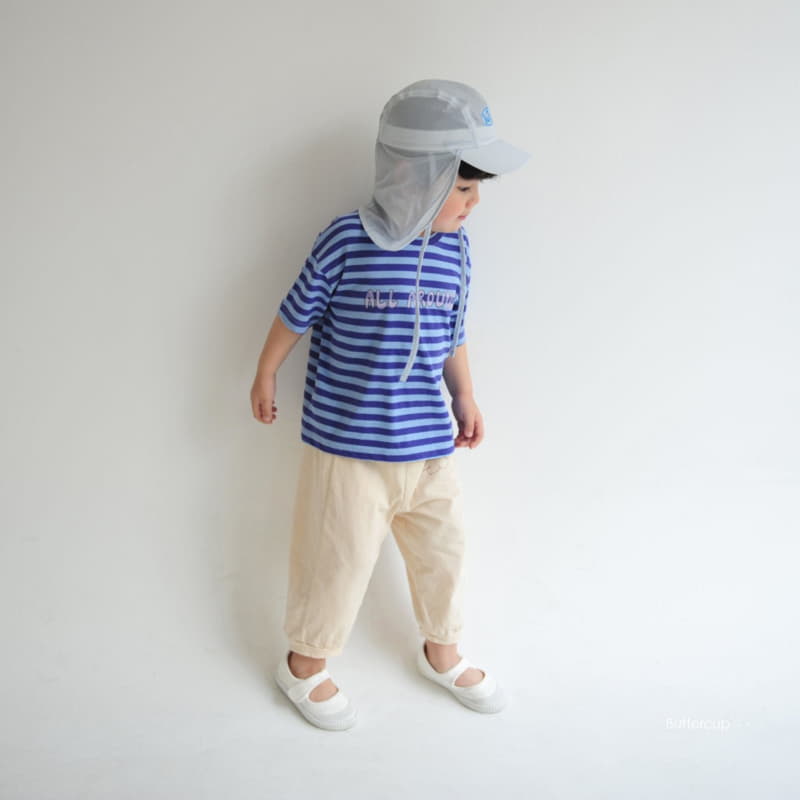 Buttercup - Korean Children Fashion - #designkidswear - Around Stripes Tee - 6