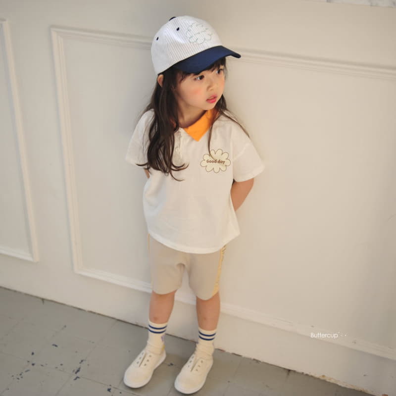 Buttercup - Korean Children Fashion - #fashionkids - Good Day Collar Tee - 12