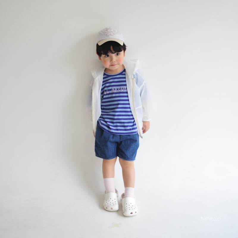 Buttercup - Korean Children Fashion - #fashionkids - Around Stripes Tee - 8