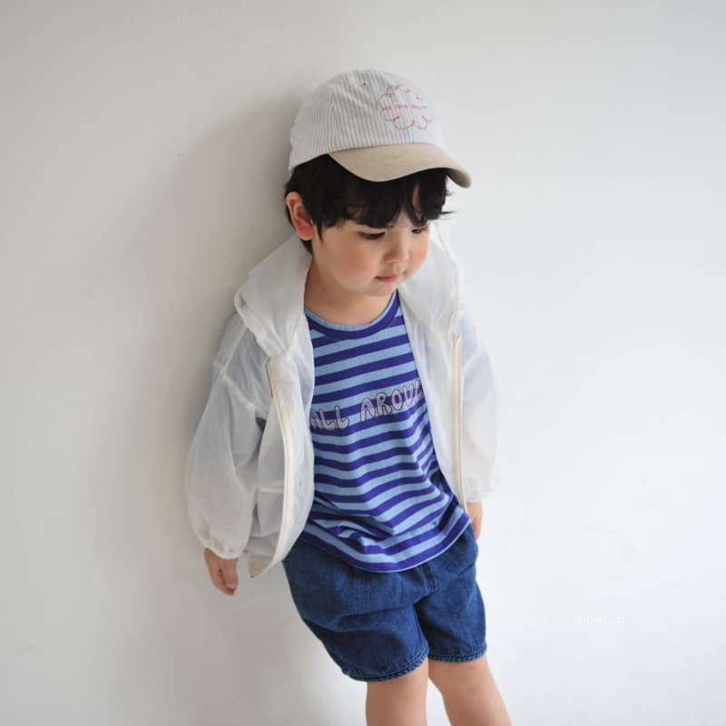 Buttercup - Korean Children Fashion - #kidsshorts - Around Stripes Tee - 9