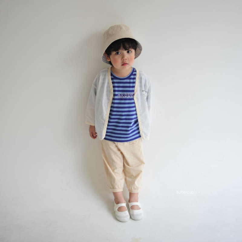 Buttercup - Korean Children Fashion - #kidsstore - Around Stripes Tee - 10