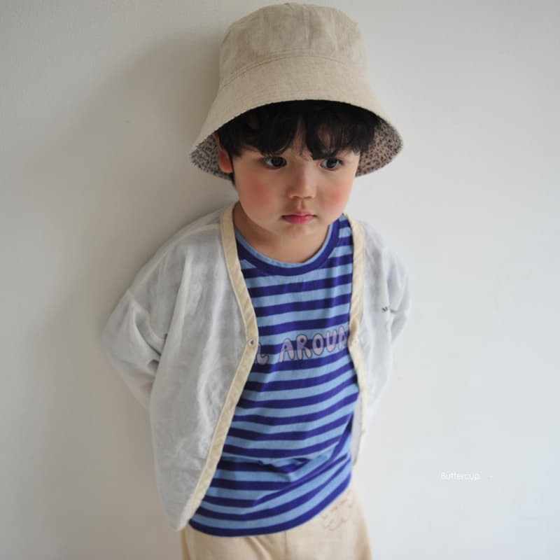 Buttercup - Korean Children Fashion - #kidzfashiontrend - Around Stripes Tee - 11