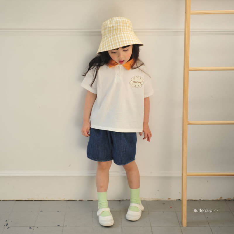 Buttercup - Korean Children Fashion - #magicofchildhood - Good Day Collar Tee - 2