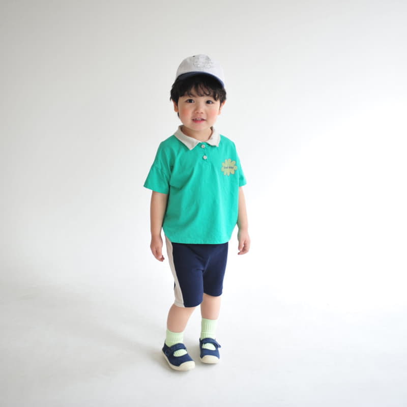 Buttercup - Korean Children Fashion - #todddlerfashion - Good Day Collar Tee - 5