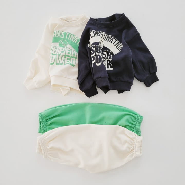 Daily Daily - Korean Children Fashion - #Kfashion4kids - Super Power Top Bottom Set - 5