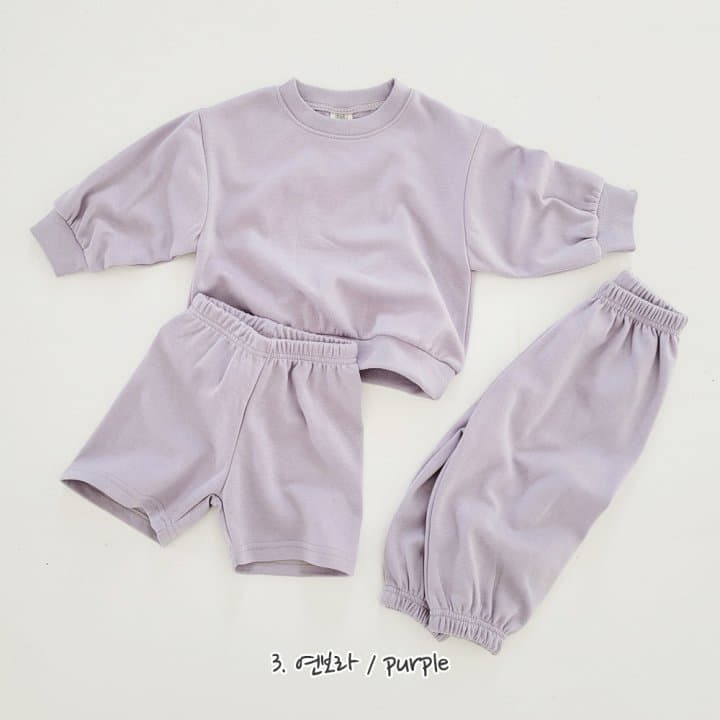 Daily Daily - Korean Children Fashion - #stylishchildhood - Pants Shorts Top Bottom Set - 4