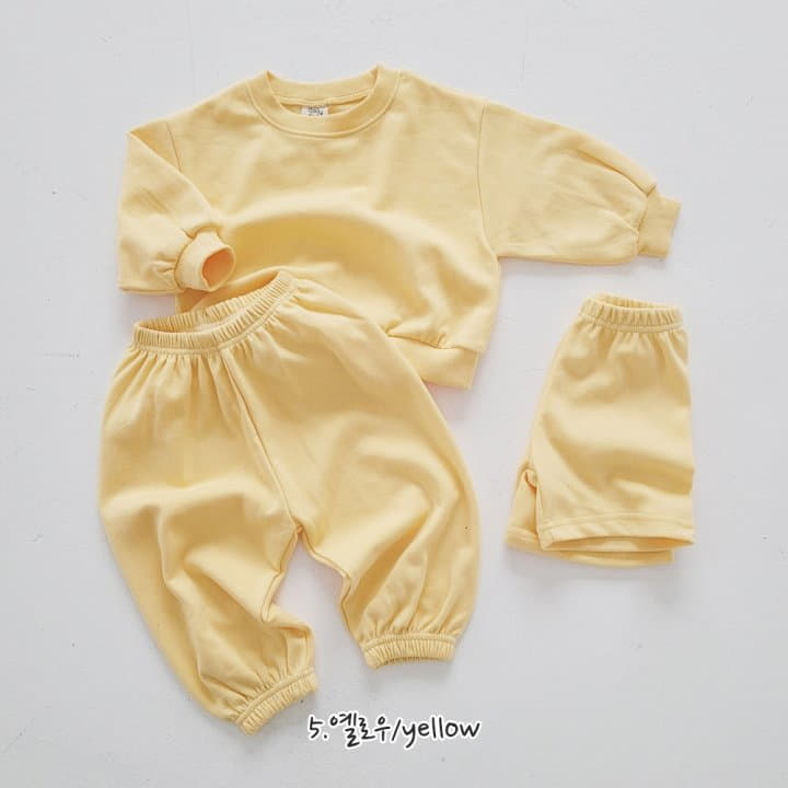 Daily Daily - Korean Children Fashion - #designkidswear - Pants Shorts Top Bottom Set - 6