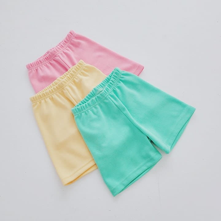 Daily Daily - Korean Children Fashion - #kidsshorts - U Like Top Bottom Set - 12