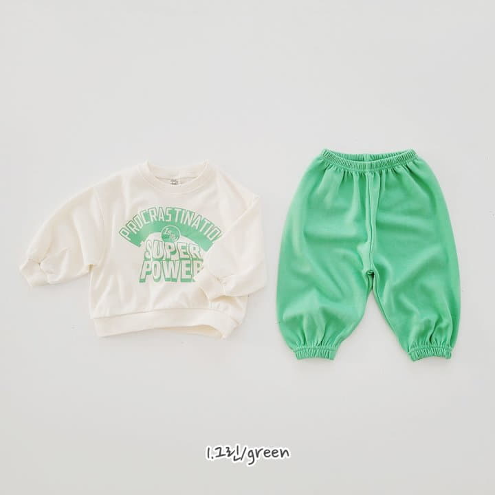 Daily Daily - Korean Children Fashion - #kidsshorts - Super Power Top Bottom Set - 2