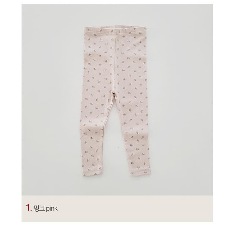 Daily Daily - Korean Children Fashion - #stylishchildhood - Floral Leggings