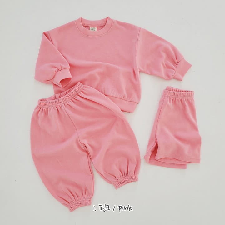 Daily Daily - Korean Children Fashion - #toddlerclothing - Pants Shorts Top Bottom Set - 2