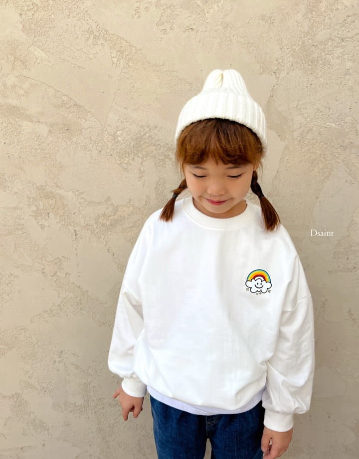 Dsaint - Korean Children Fashion - #Kfashion4kids - Rainbow Sweatshirt - 5