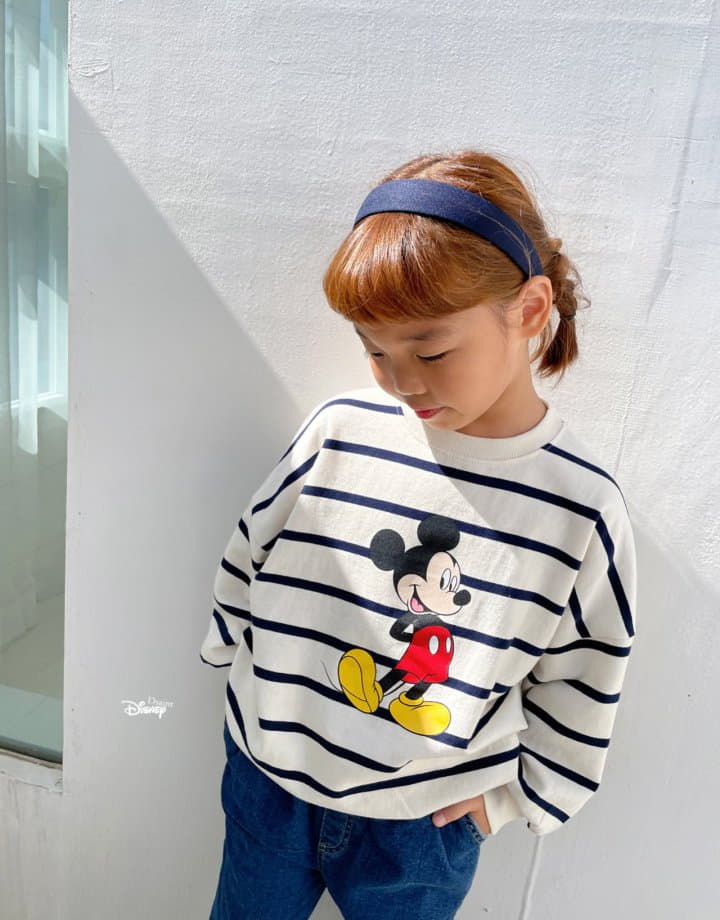 Dsaint - Korean Children Fashion - #childofig - D Line Stripes Sweatshirt - 12