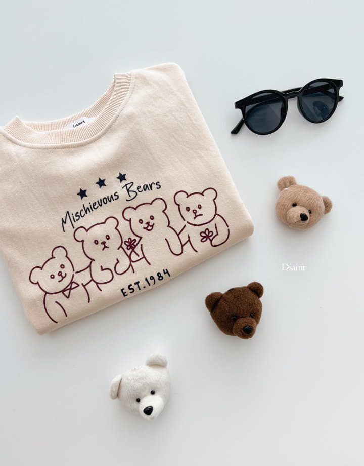 Dsaint - Korean Children Fashion - #childrensboutique - 1984 Bear Sweatshirt - 9