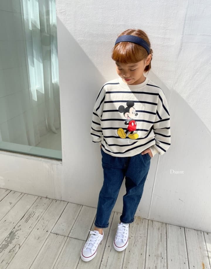 Dsaint - Korean Children Fashion - #childrensboutique - Specail Baggy Jeans - 8