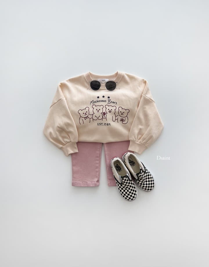 Dsaint - Korean Children Fashion - #designkidswear - 1984 Bear Sweatshirt - 10