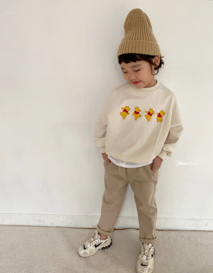 Dsaint - Korean Children Fashion - #kidsshorts - Walking P Sweatshirt - 4