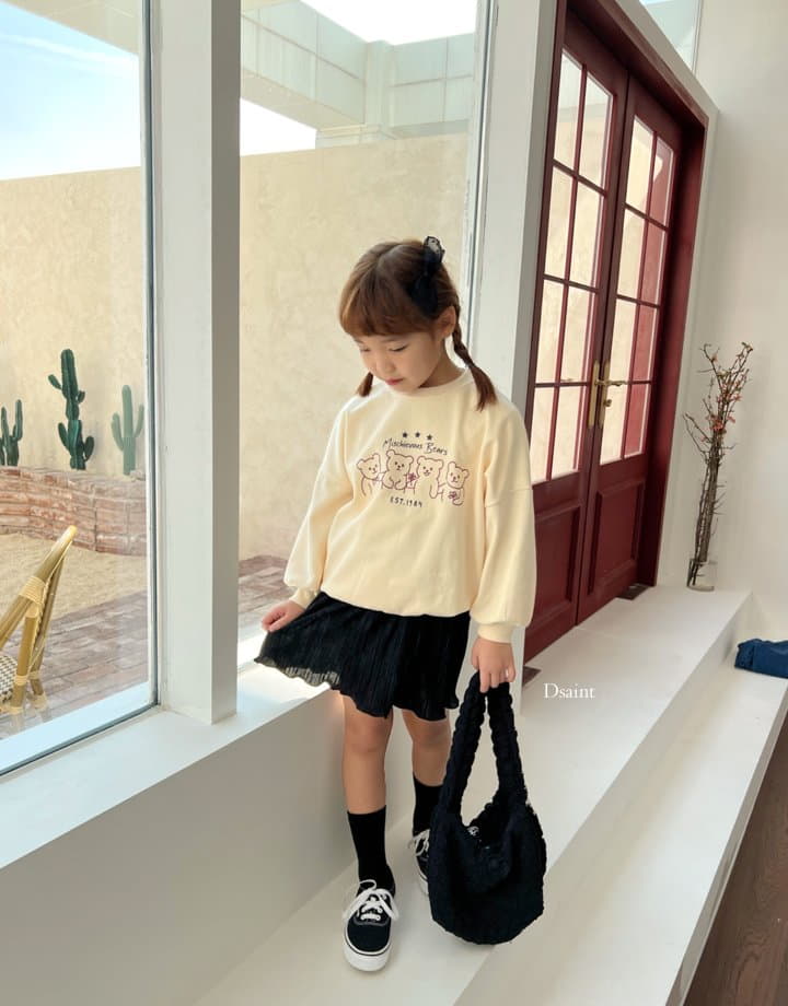 Dsaint - Korean Children Fashion - #kidzfashiontrend - 1984 Bear Sweatshirt