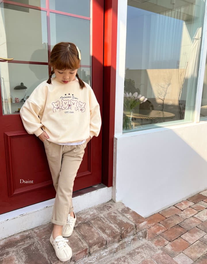 Dsaint - Korean Children Fashion - #littlefashionista - 1984 Bear Sweatshirt - 3