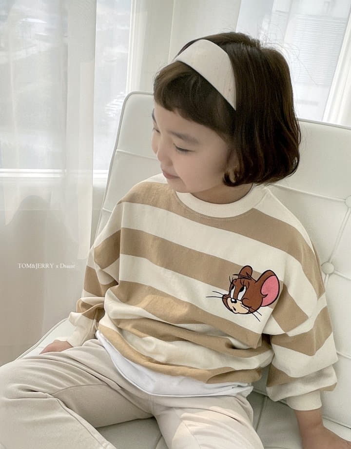 Dsaint - Korean Children Fashion - #magicofchildhood - Good Stripes Sweatshirt - 11