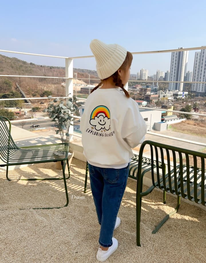 Dsaint - Korean Children Fashion - #magicofchildhood - Rainbow Sweatshirt - 7