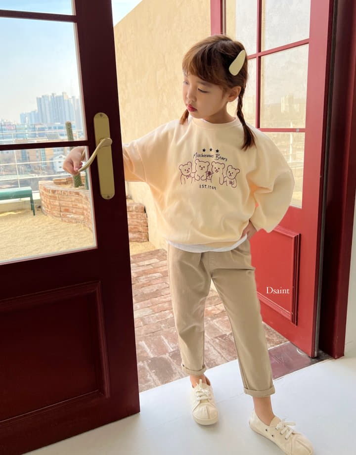 Dsaint - Korean Children Fashion - #littlefashionista - 1984 Bear Sweatshirt - 4