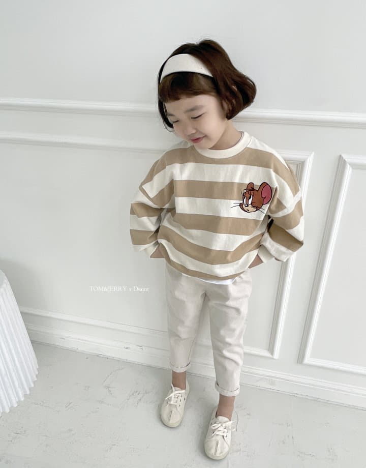 Dsaint - Korean Children Fashion - #minifashionista - Good Stripes Sweatshirt - 12