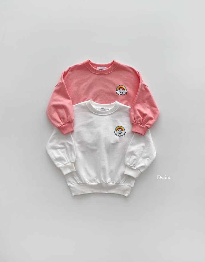 Dsaint - Korean Children Fashion - #prettylittlegirls - Rainbow Sweatshirt - 9