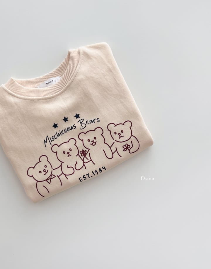 Dsaint - Korean Children Fashion - #prettylittlegirls - 1984 Bear Sweatshirt - 6