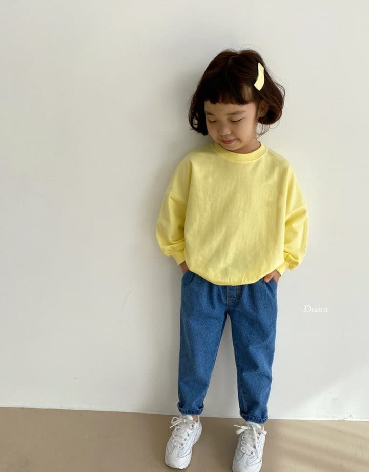 Dsaint - Korean Children Fashion - #prettylittlegirls - Specail Baggy Jeans - 5