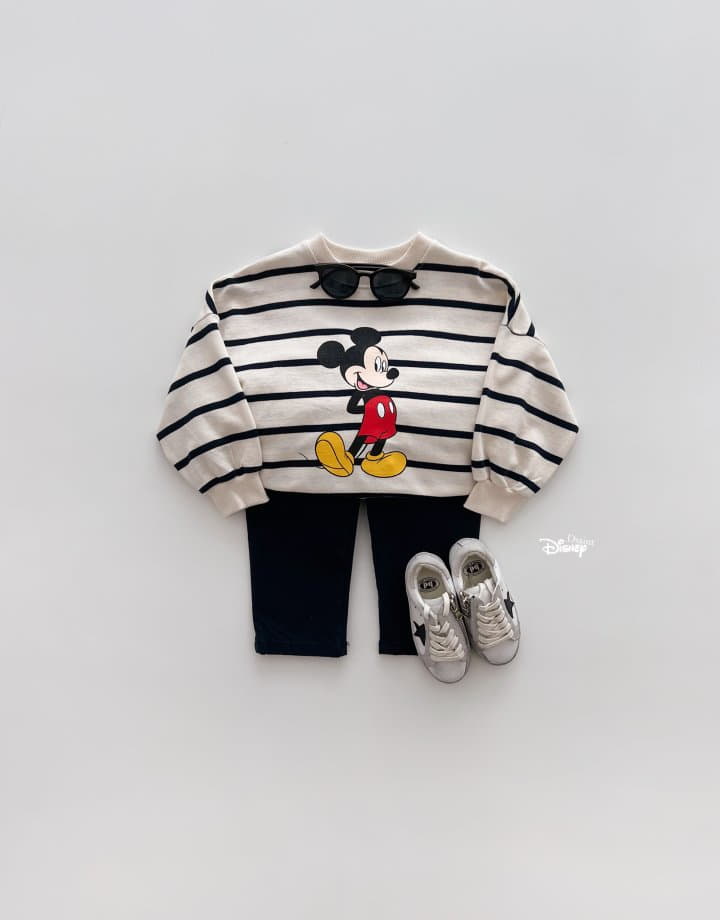 Dsaint - Korean Children Fashion - #todddlerfashion - D Line Stripes Sweatshirt - 9