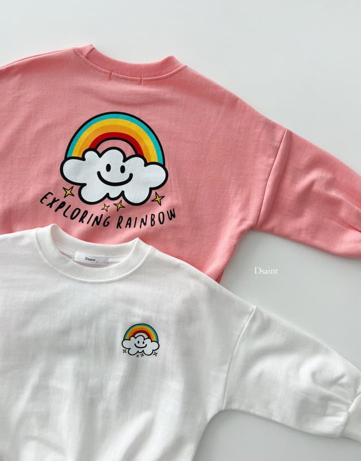 Dsaint - Korean Children Fashion - #toddlerclothing - Rainbow Sweatshirt - 11