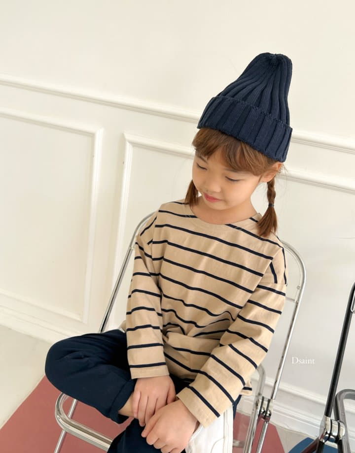 Dsaint - Korean Children Fashion - #todddlerfashion - Turn Line Tee - 4