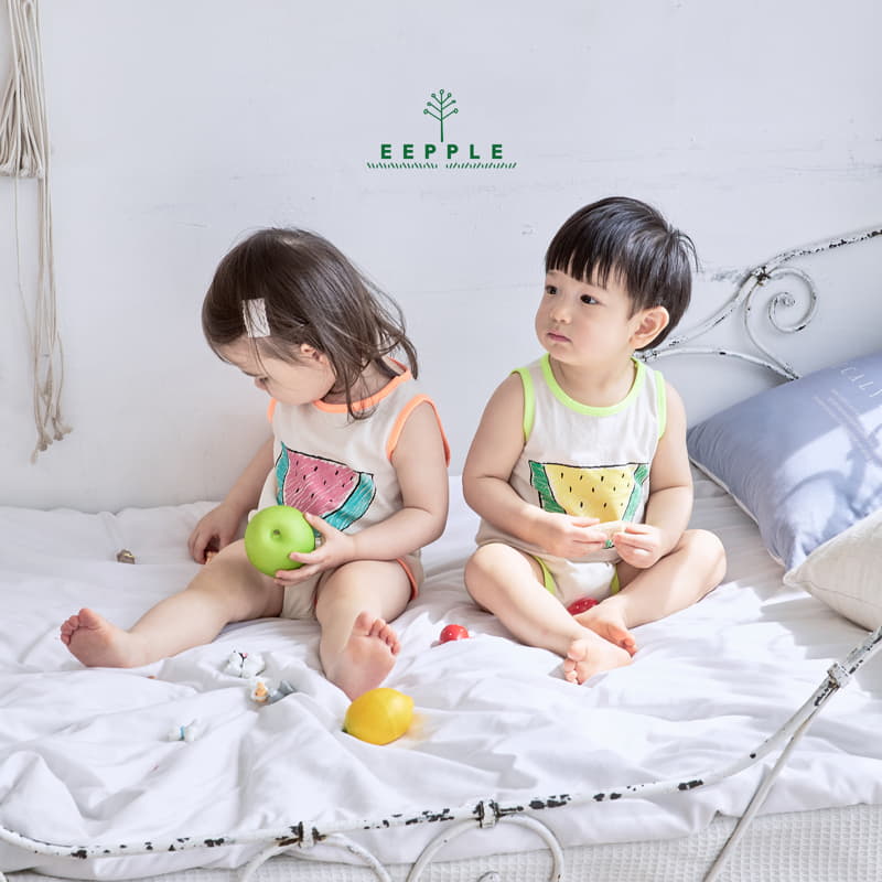 Eepple - Korean Children Fashion - #discoveringself - Watermelon Bodysuit - 11