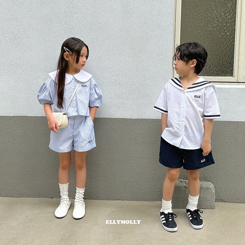 Ellymolly - Korean Children Fashion - #Kfashion4kids - Elly Sailor Shirt - 9