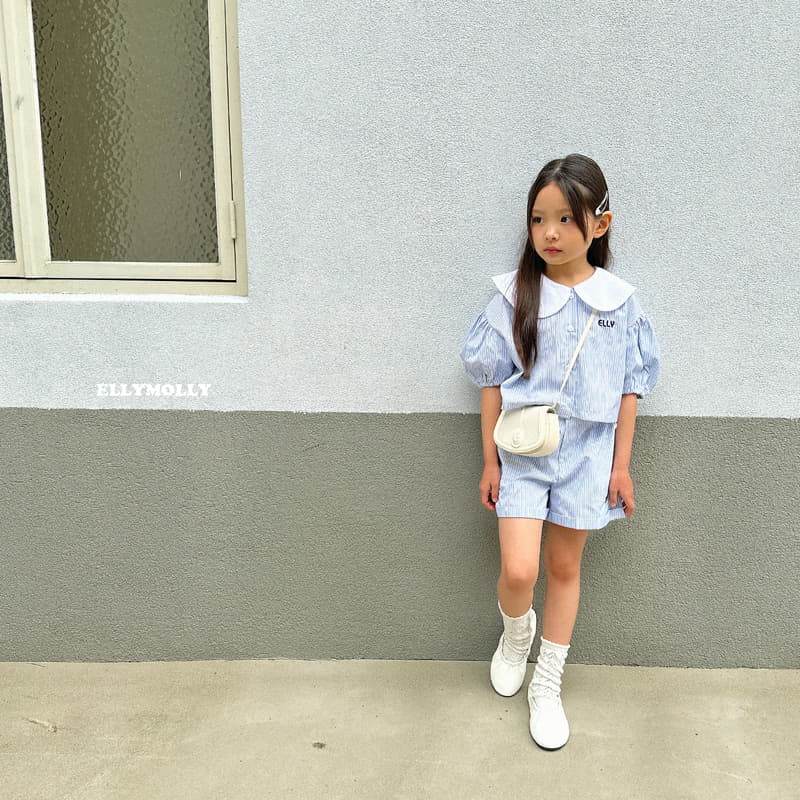 Ellymolly - Korean Children Fashion - #childofig - Elly Cream Shorts - 9