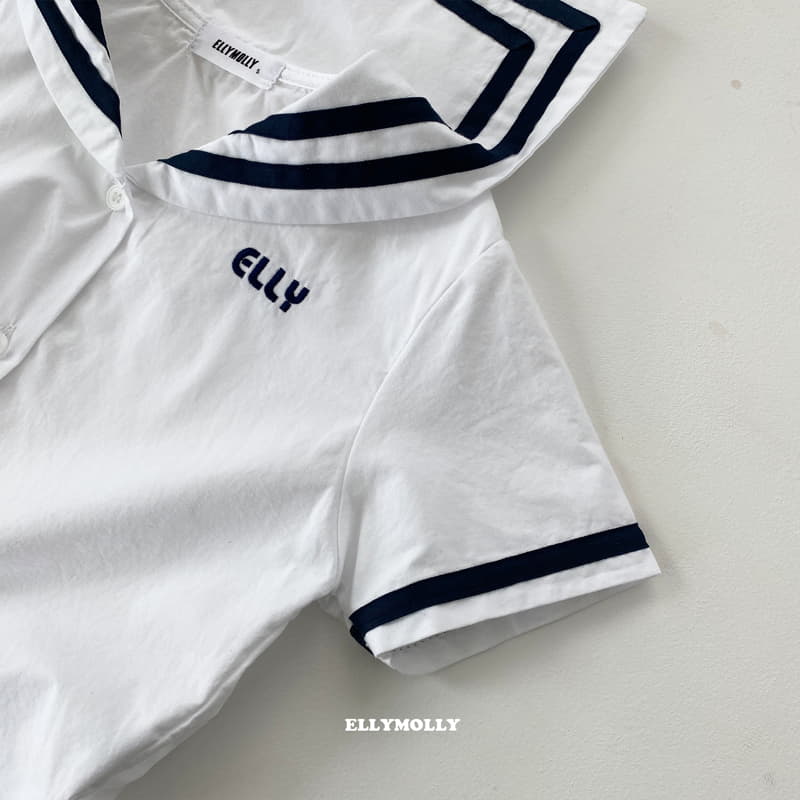 Ellymolly - Korean Children Fashion - #childrensboutique - Elly Sailor Shirt - 2