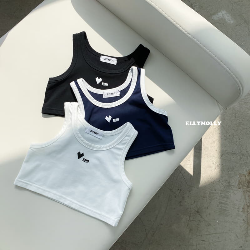 Ellymolly - Korean Children Fashion - #fashionkids - Elly Crop Sleeveless - 8