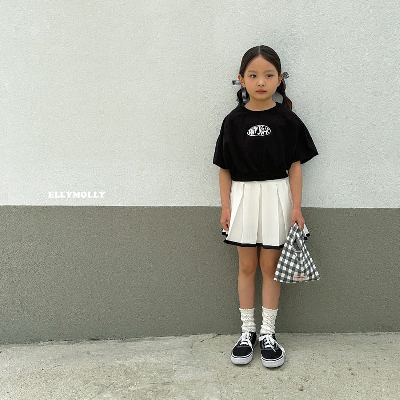 Ellymolly - Korean Children Fashion - #kidsshorts - New York Ragaln Tee - 12