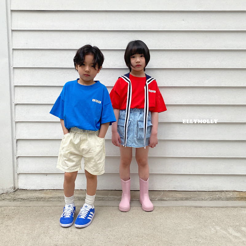 Ellymolly - Korean Children Fashion - #kidsshorts - The Box Tee - 9