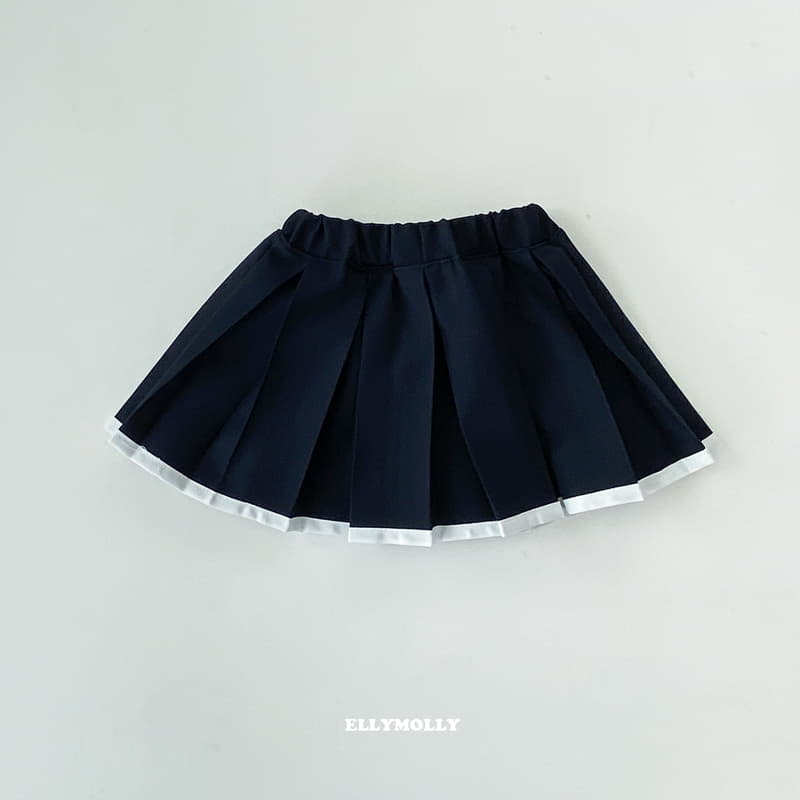 Ellymolly - Korean Children Fashion - #kidsstore - Poin Wrinkle Skirt