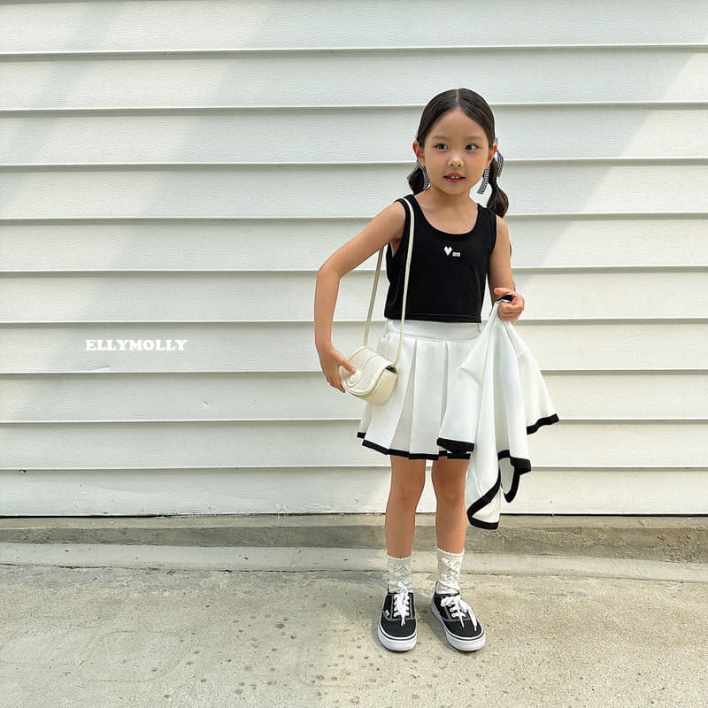 Ellymolly - Korean Children Fashion - #kidsstore - Elly Crop Sleeveless - 10