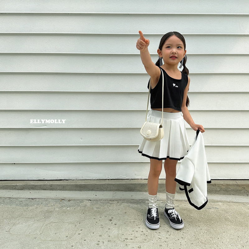 Ellymolly - Korean Children Fashion - #kidzfashiontrend - Elly Crop Sleeveless - 11